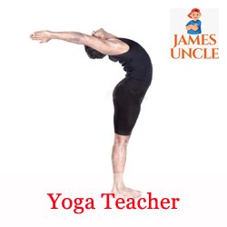 Yoga teacher Mr. Sudip Das in Talpukur